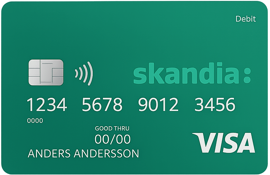 Skandia Visa Bankkort
